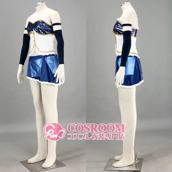 魔法少女まどか☆マギカ 美樹さやか コスプレ衣装 cosplay仮装 ウィッグ追加可能 イベント クリスマス ハロウィン ステージ 文化祭 学園祭_3