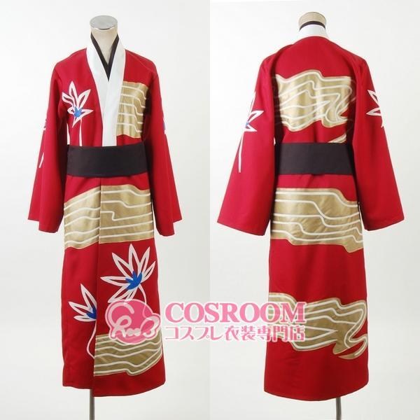 銀魂 高杉晋助 着物 コスプレ衣装 cosplay仮装 ウィッグ追加可能