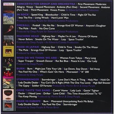 Deep Purple/ディープ・パープル CD-BOX 10枚組 : Nitens - 通販