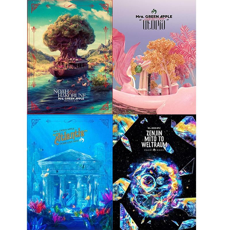 Mrs.GREEN APPLE 通常盤 Blu-ray 4点 『Utopia』 『NOAH no HAKOBUNE