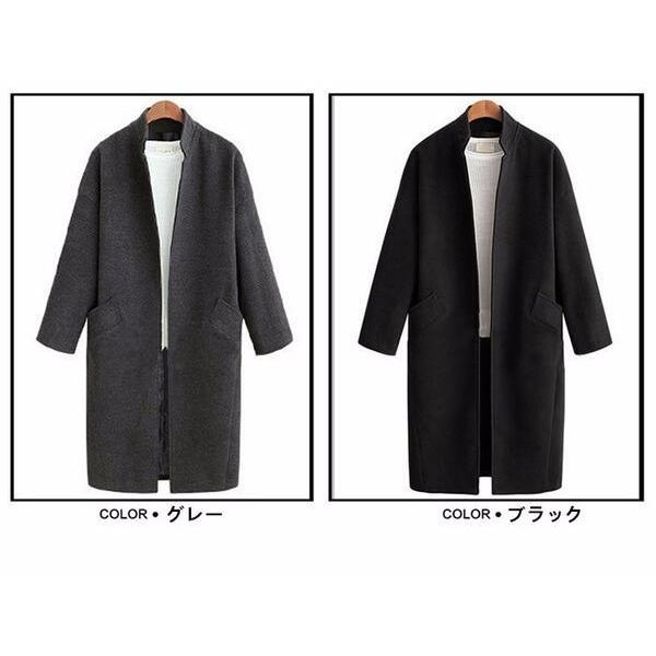 公式サイト 服 レディースコート小さいサイズ レディース 冬服 冬物 秋冬物 ロング シンプル カジュアル 大きいサイズ ダウンコート カラー グレー コットン無