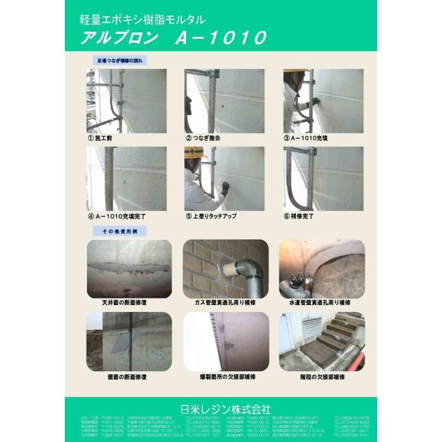 アルプロンA-1010　6kg／セット 日米レジン株式会社｜nitiyousakanemu｜03
