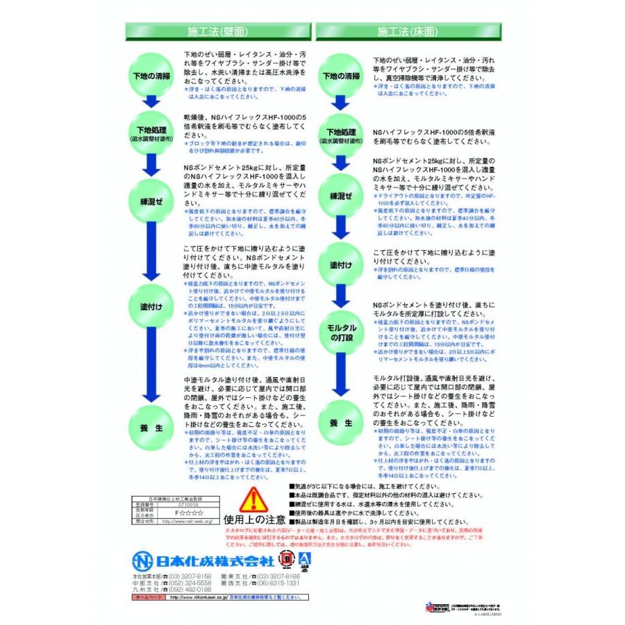 日本化成 Nsボンドセメント 25kg 袋 Bondseme25 日曜左官エムケー工芸 通販 Yahoo ショッピング