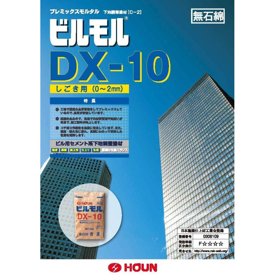 豊運 ビルモルDX-10 25kg ／袋 補修材 : 日曜左官エムケー工芸 - 通販
