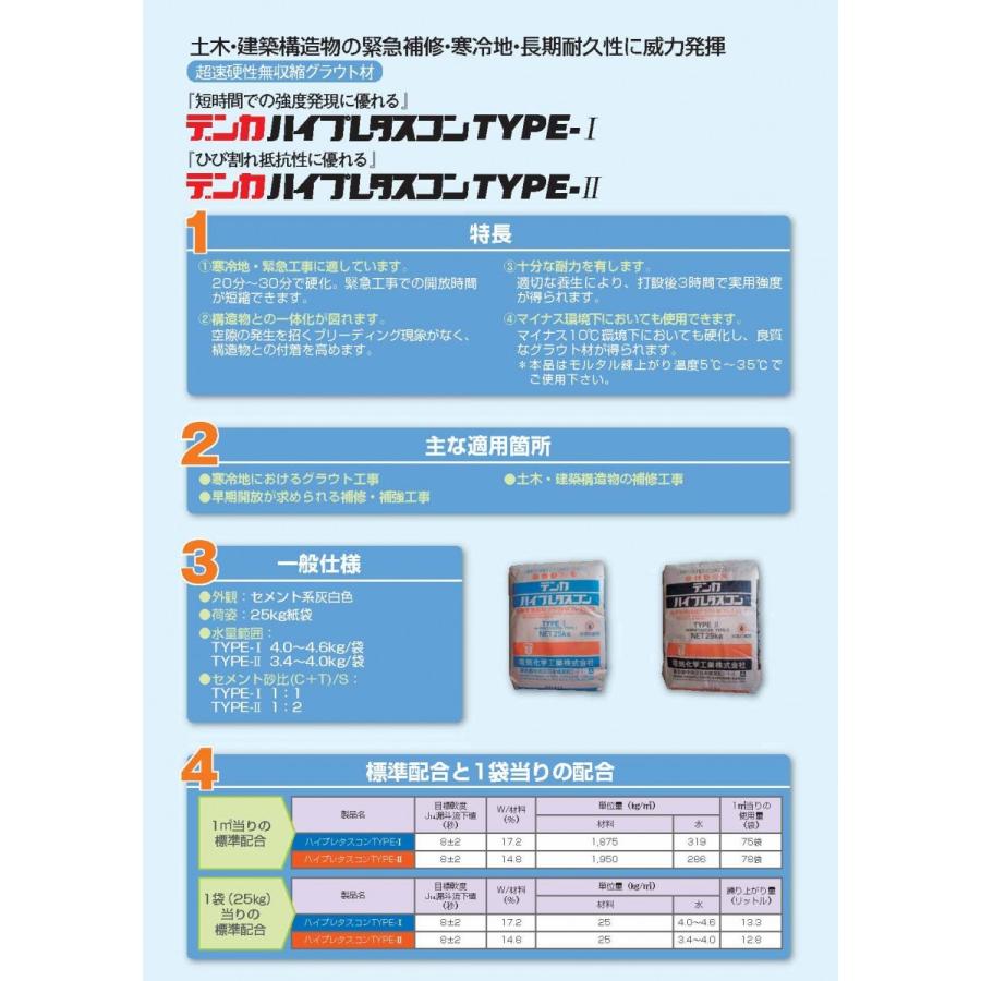 デンカハイプレタスコンTYPE-2 25kg／袋 デンカ株式会社【法人様限定