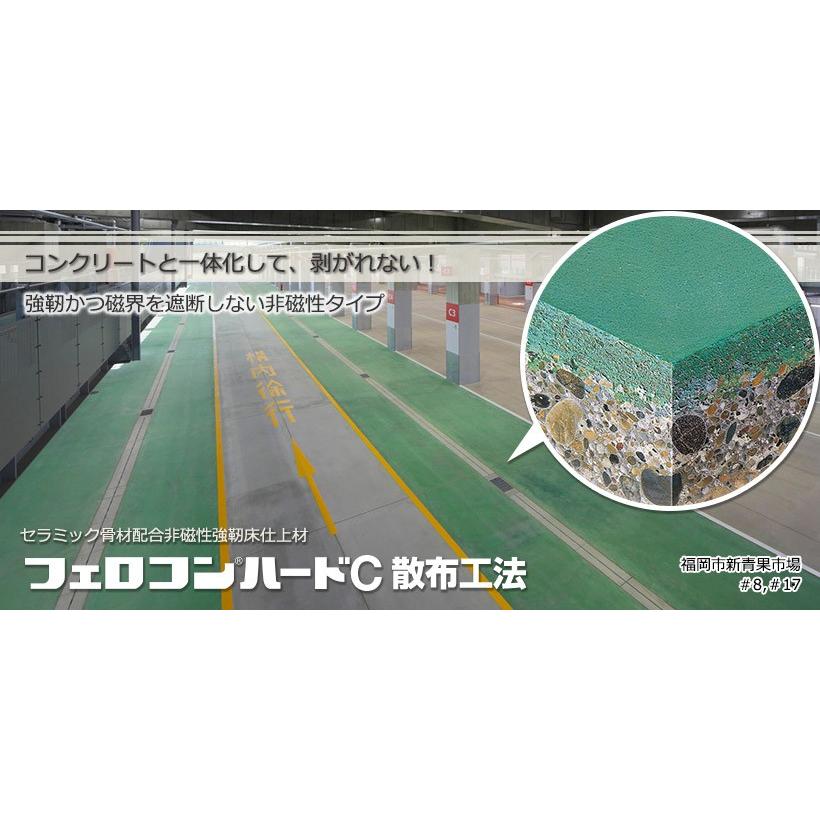 フェロコンハードC 散布工法骨材部 24kg／袋 ABC商会【※カラーにより 