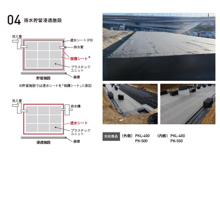 バロン透水シート PKL-200 2m×50m／巻 グレー 小泉製麻株式会社 【個人