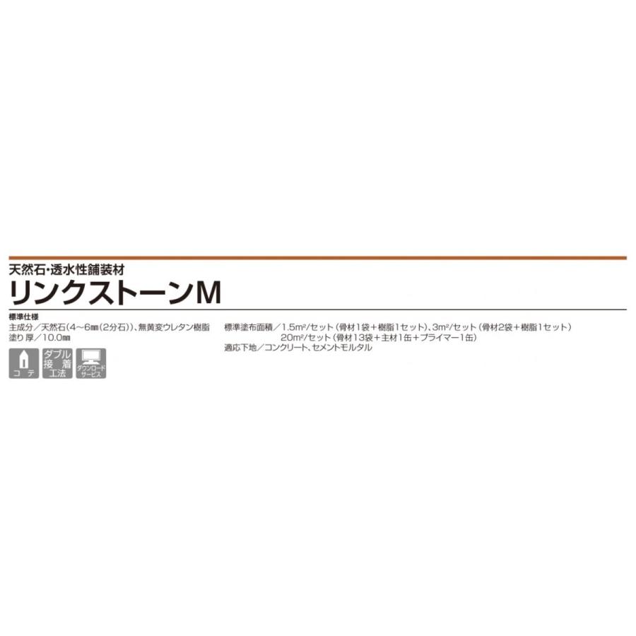 運賃別途商品】リンクストーンM 3m2（平米）セット 四国化成工業