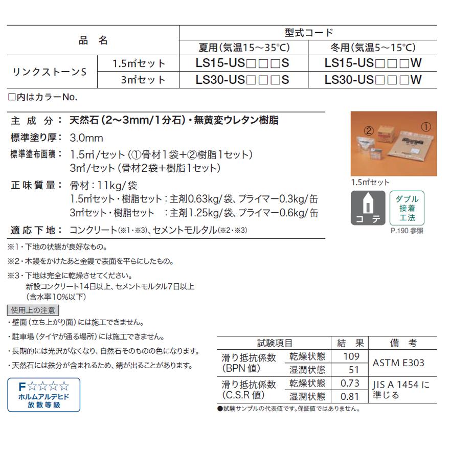 運賃別途商品】リンクストーンS 3m2（平米）セット 四国化成工業