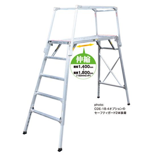 作業台　足場　手摺　アルミ FS-TE 仮設足場台不二ステージ用手すり 1個 フジ 【通販モノタロウ】