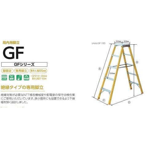 局内用脚立 GF-210 折り畳み 株式会社ナカオ : 日曜左官エムケー 局内用脚立 GF-210 折り畳み 株式会社ナカオ : 日曜左官エムケー