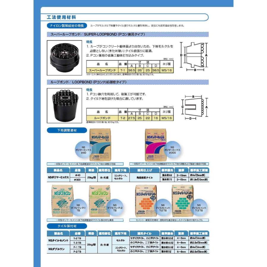 エクストリームループボンド（L37） 500個／箱 日本化成 : 日曜左官 ループボンド