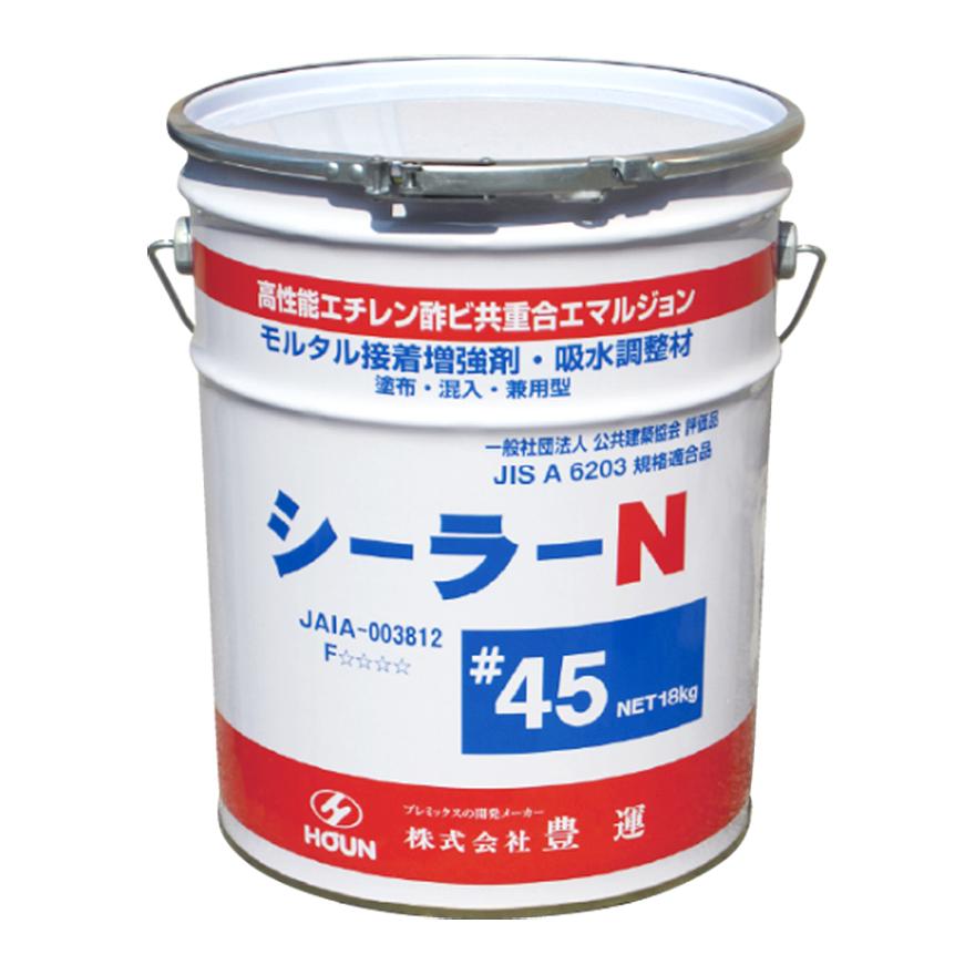 豊運 シーラーN#45 18kg／缶 吸水調整剤 シーラー 接着剤 : 日曜左官