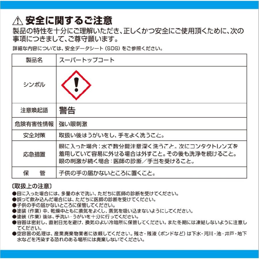 スーパートップコート 4kg  四国化成工業｜nitiyousakanemu｜06