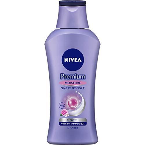 花王 ニベア プレミアムボディミルク モイスチャー 200g ローズの香り