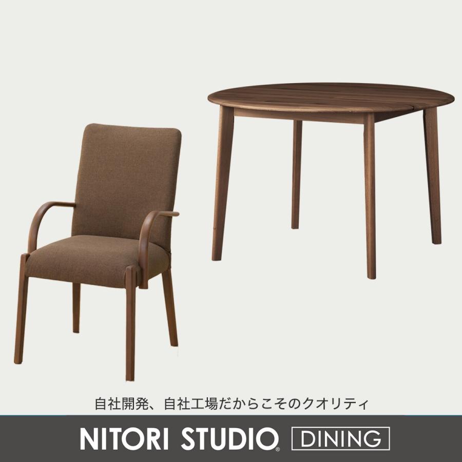 ニトリ（NITORI） ダイニングテーブル3点セット(Nコレクション T-01R 