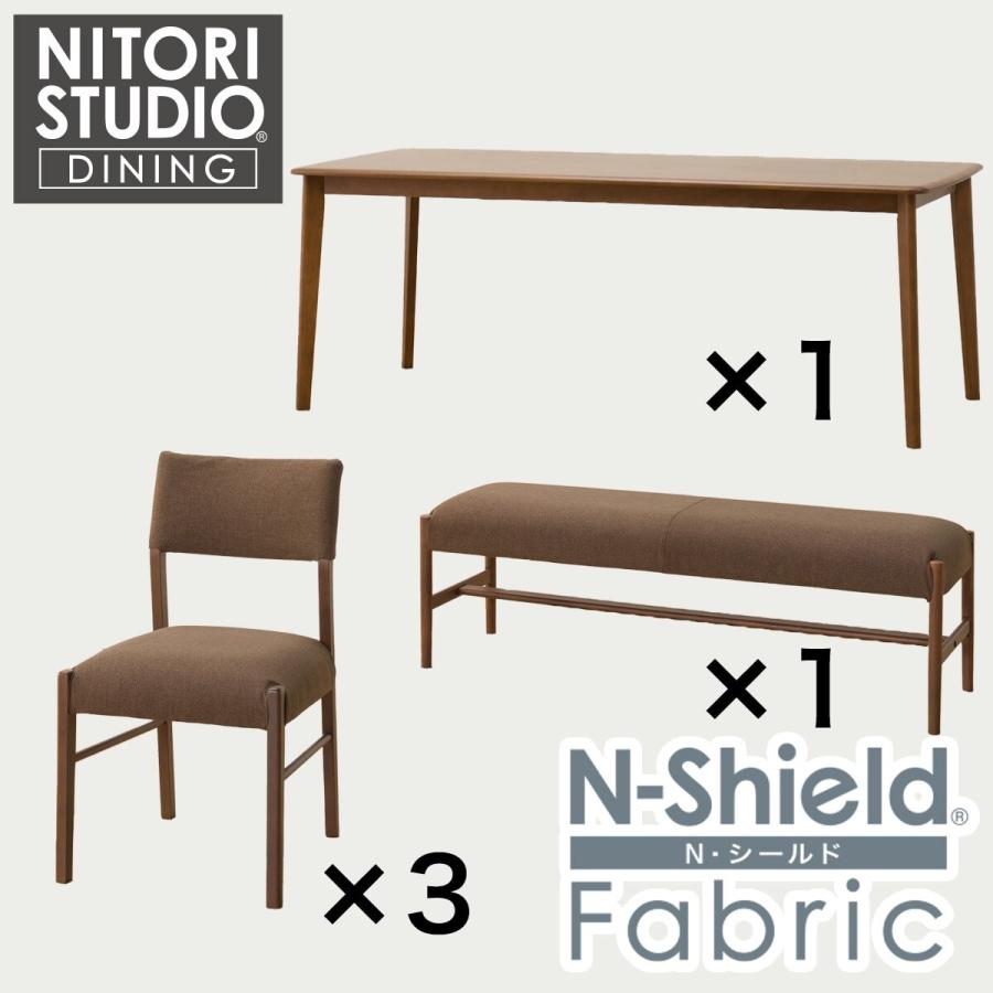 ニトリ（NITORI） ダイニングテーブル5点セット(Nコレクション T-01