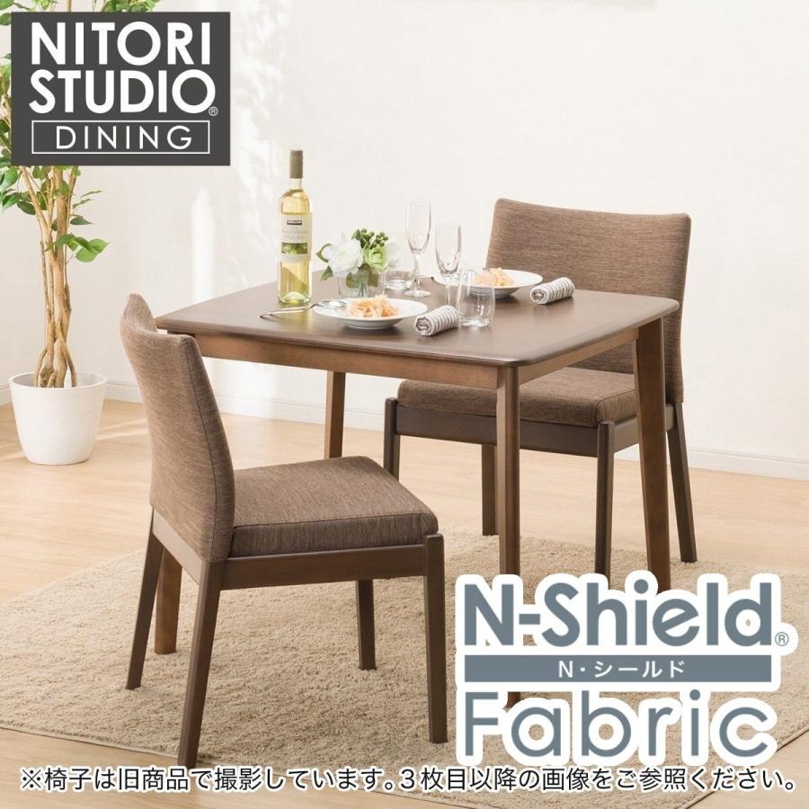 ニトリ（NITORI） ダイニングテーブル3点セット(Nコレクション T-01 90