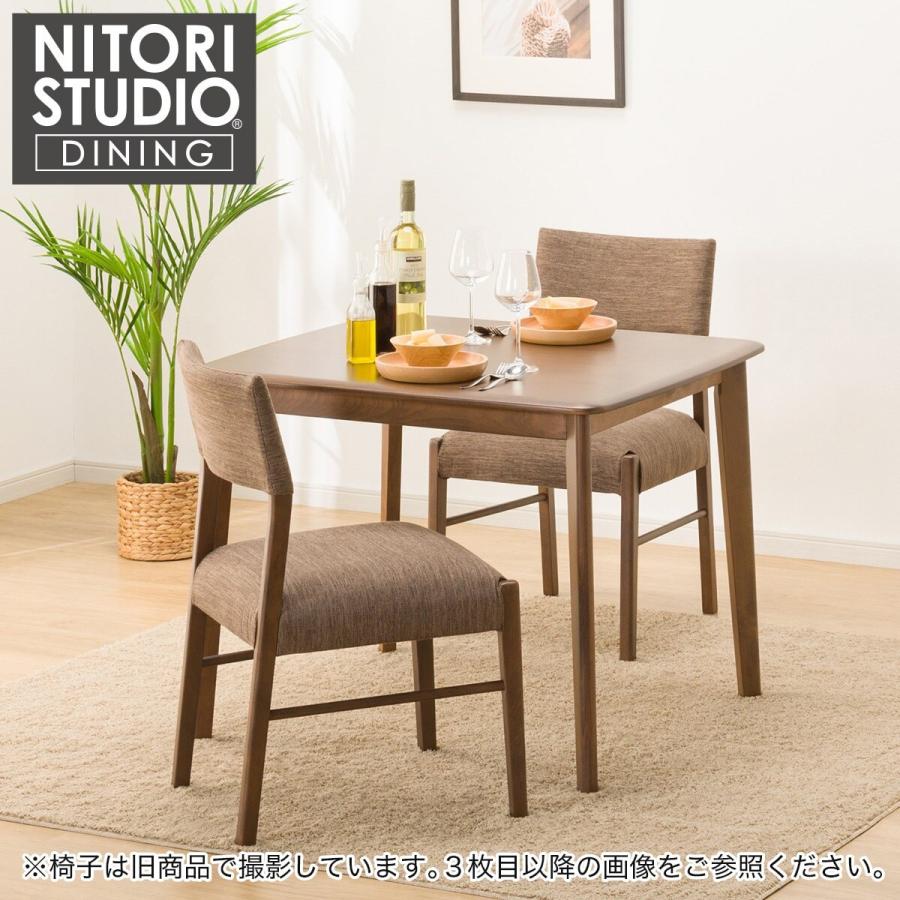 ニトリ（NITORI） ダイニングテーブル3点セット(Nコレクション T-01 90