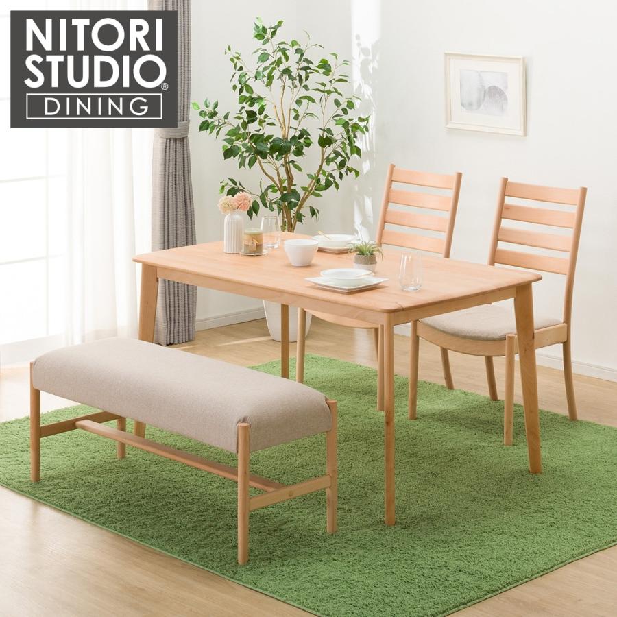 ニトリ（NITORI） ダイニングテーブル4点セット(Nコレクション T-01