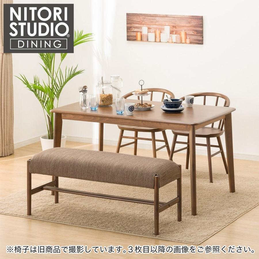 ニトリ アウロス 木製ダイニングテーブル 130cmx75cmx70cm ニトリ（NITORI） 幅130 ダイニングテーブル(アウロス3 130) 4人
