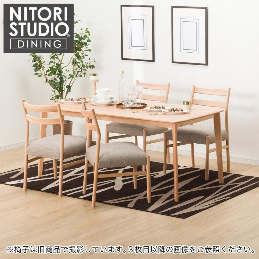 ニトリ　ダイニングテーブルチェアセット ニトリ ダイニングテーブル5点セット(DTセーラル135 GY/DCイジー