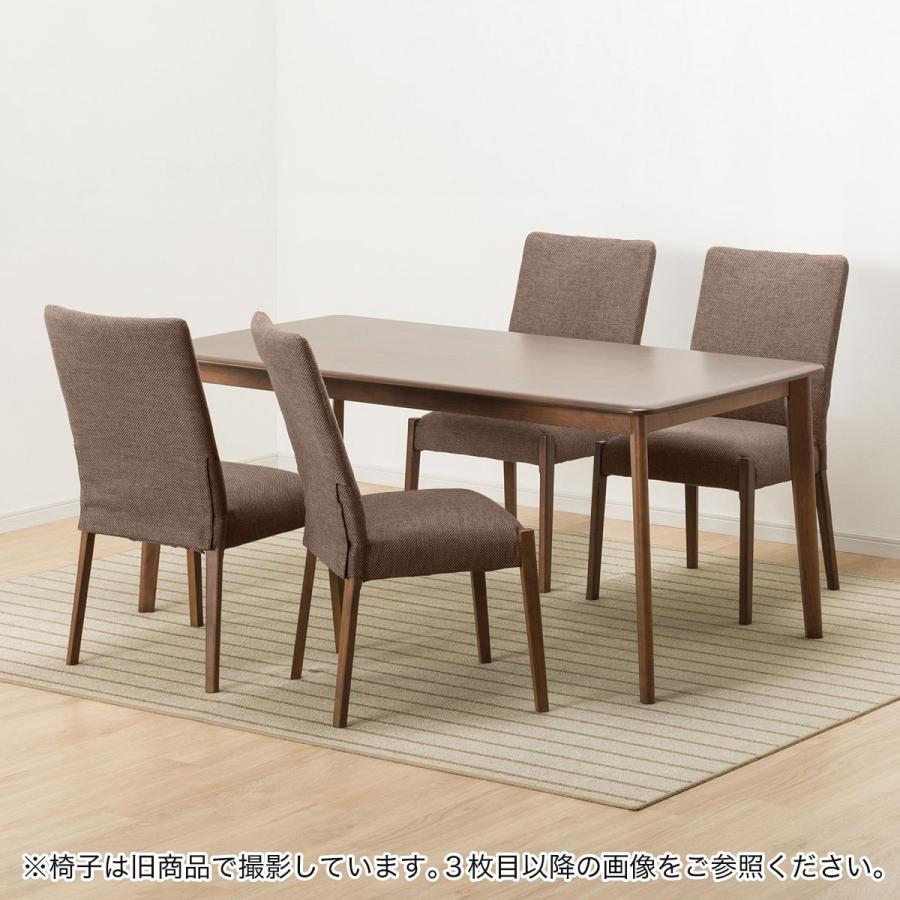 ニトリ ダイニングテーブル5点セット(T-01 165 MBR/C-10 MBR/AQ ニトリ ダイニングテーブル5点セット(T-01 165 MBR/C-10 MBR/AQ