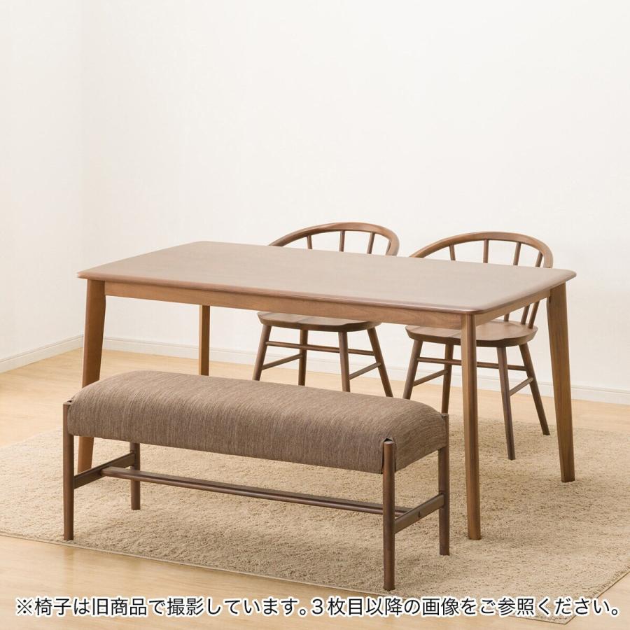 ダイニングテーブル4点セット(Nコレクション T-01 150 MBR/C-53 MBR/B-34MBR/AQ-BR) ニトリ_1