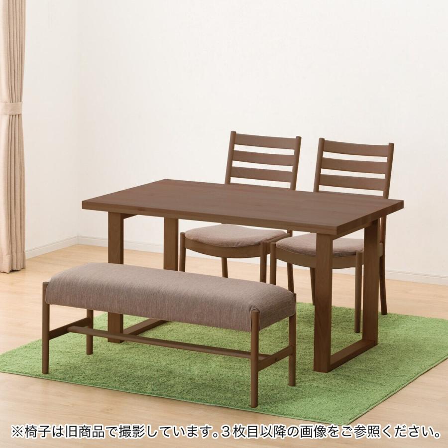 ダイニングテーブル4点セット(Nコレクション T-06U 135MBR/C-07 MBR/AQ-BR/B-34MBR/AQ-BR) ニトリ_1