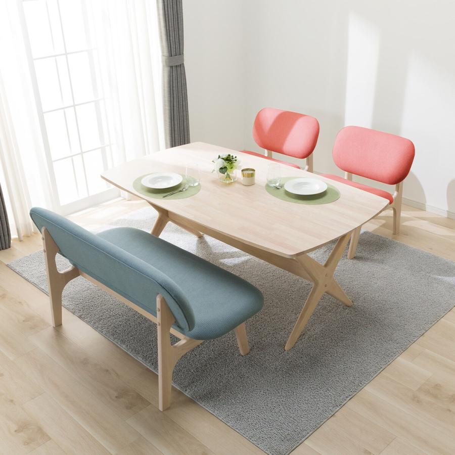 ニトリ（NITORI） リビングダイニングテーブル4点セット(リラックス