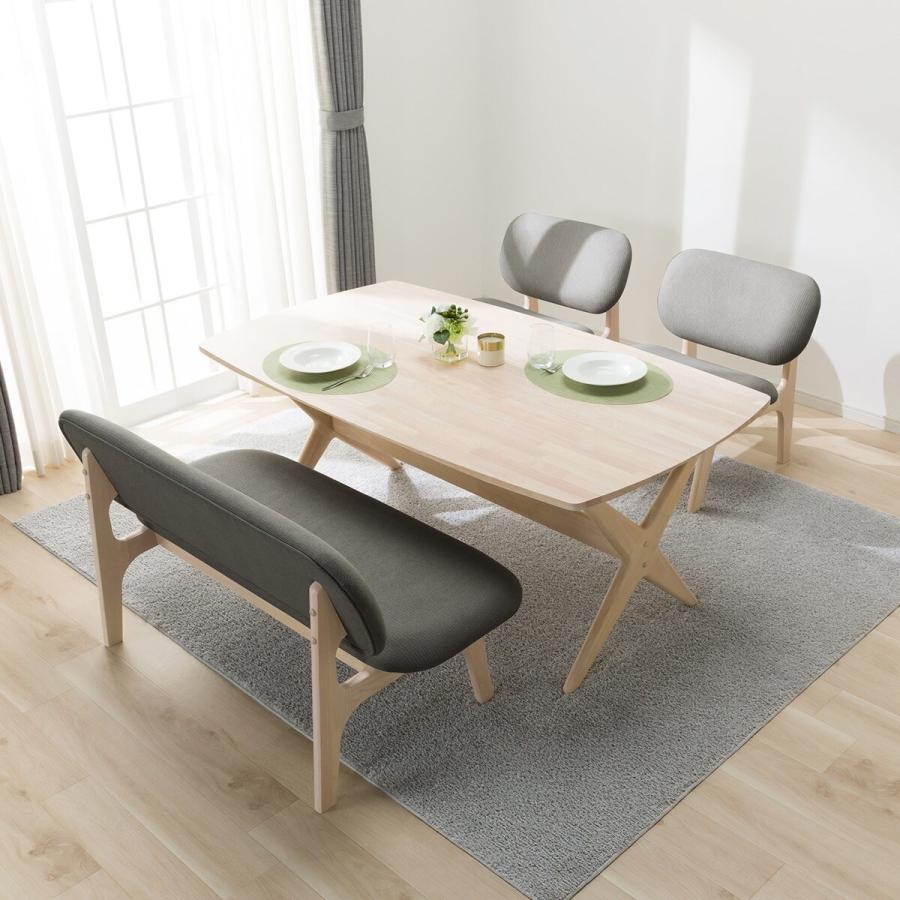 リラックスワイドシリーズ　ダイニングテーブルとチェア　4点セット ニトリ（NITORI） リビングダイニングテーブル4点セット(リラックス