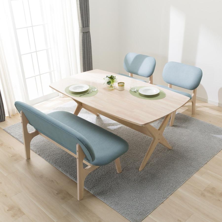 ニトリ（NITORI） リビングダイニングテーブル4点セット(リラックス