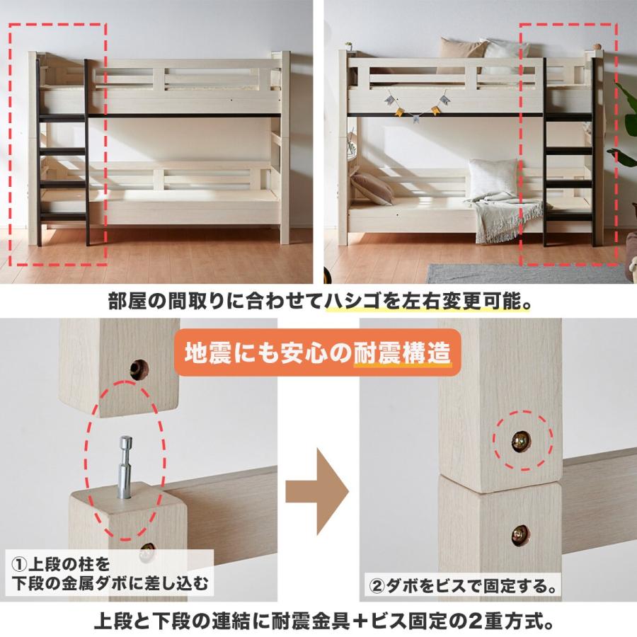 ニトリ（NITORI） 永く使える安心・頑丈2段ベッドマットレスセット