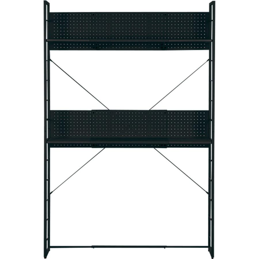 ゲーミングデスク＋伸縮できるゲーミングシェルフセット(GM001BKRE/GM015 BK) ニトリ | ニトリ | 16