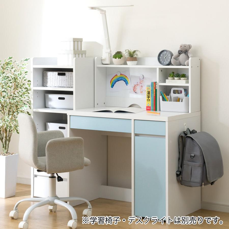 ニトリ コンパクトデスク+上棚+シェルフセット(ES23 WH/TBL ニトリ コンパクトデスク+上棚+シェルフセット(ES23 WH/TBL