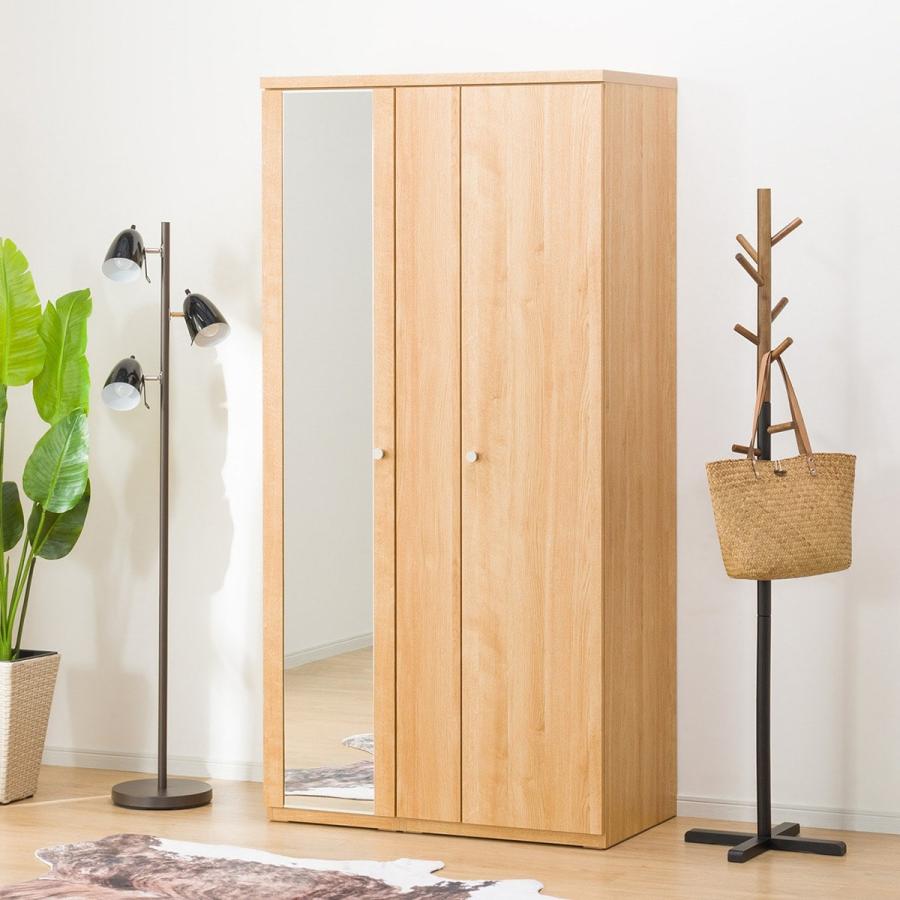 ワードローブ クローゼット 衣装収納 クエス 100wr ニトリ Lbr ニトリ クローゼット ワードローブ 配送員設置