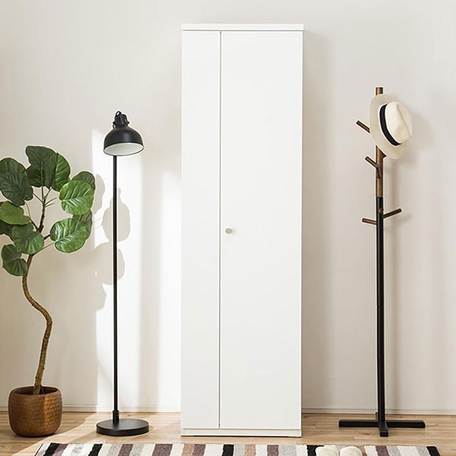 ニトリ（NITORI） ワードローブ(クエスT 60WR WH) ニトリ期間限定：4/6