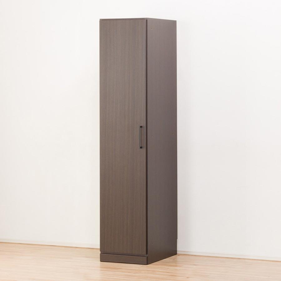 アーデル ワードローブ用上置き棚 ニトリ（NITORI） ワードローブ上置きセット(アーデル2 40WR-L DBR/上