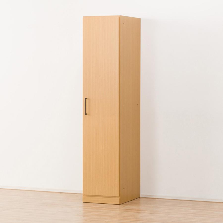 ワードローブ上置きセット(アーデル2 40WR-R LBR/上置きアーデル2 40LBR) ニトリの画像