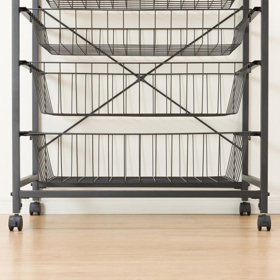 ワイヤーラック Bn01 4段 Bk ニトリ 送料無料 玄関先迄納品 1年保証 ニトリ Yahoo 店 通販 Yahoo ショッピング