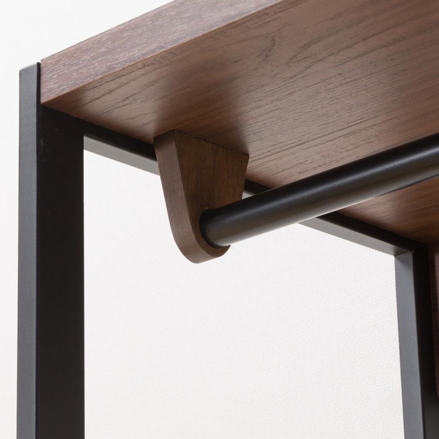 ニトリ（NITORI） オープンワードローブ(アテン 80 MBR) 衣類収納