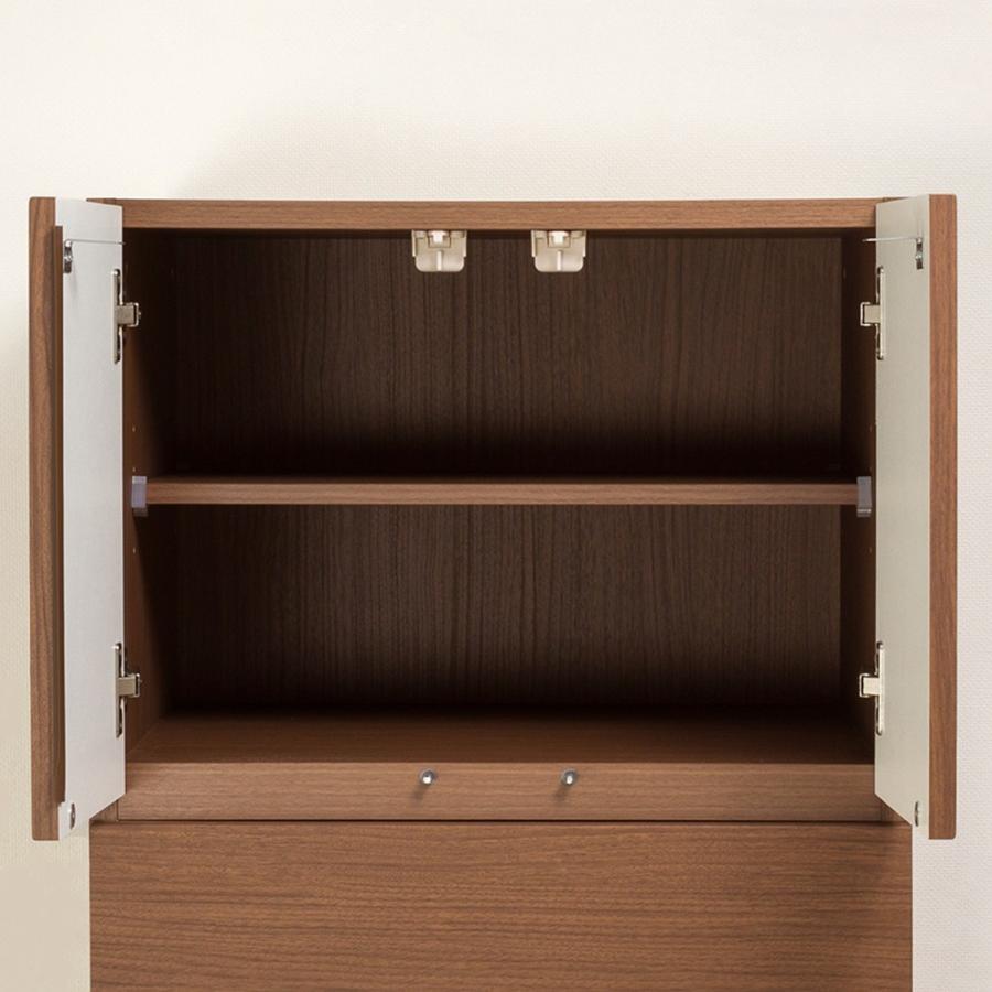 ニトリ（NITORI） タワーチェスト上置セット(ポルテD 60TC MBR/ポルテD