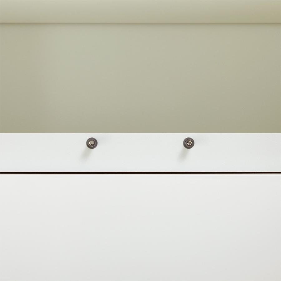 ニトリ（NITORI） タワーチェスト上置セット(ポルテD 60TC WH/ポルテD