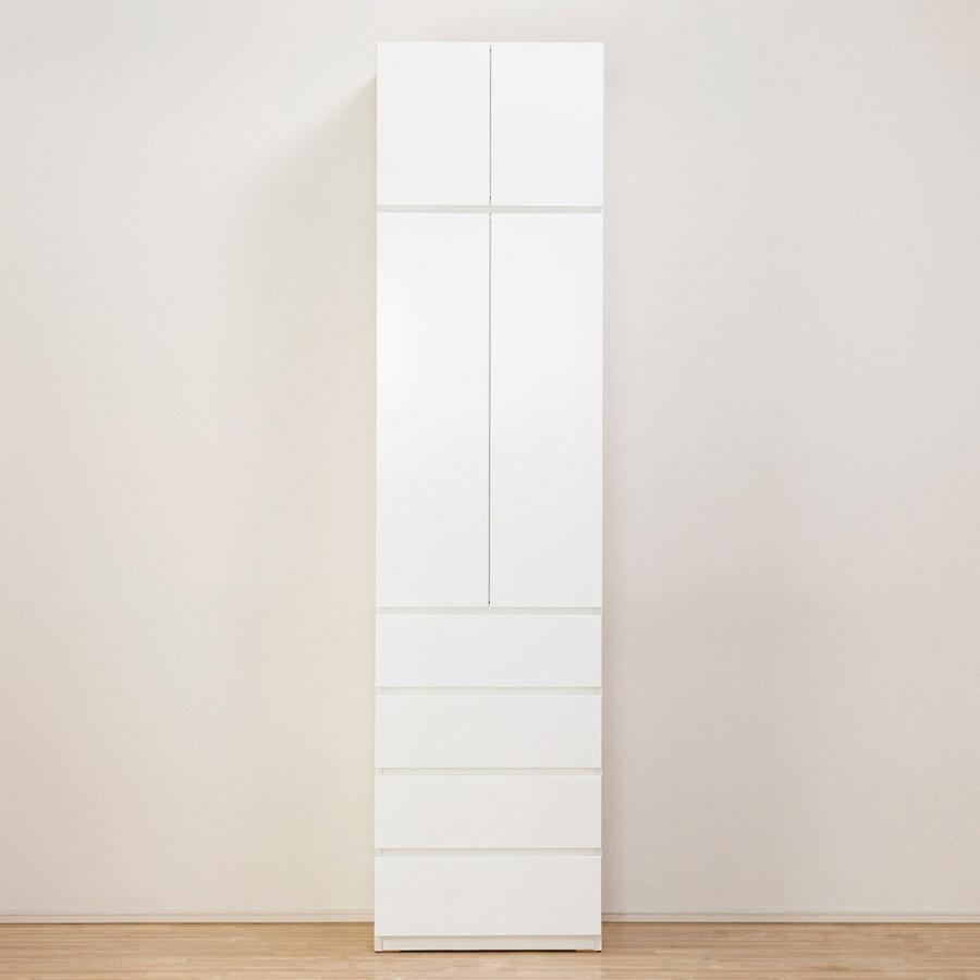 【最終値下げ】ニトリ／ワードローブ／ポルテD 60WR／幅59センチ／ホワイト 最終値下げ】ニトリ／ワードローブ／ポルテD 60WR／幅59センチ