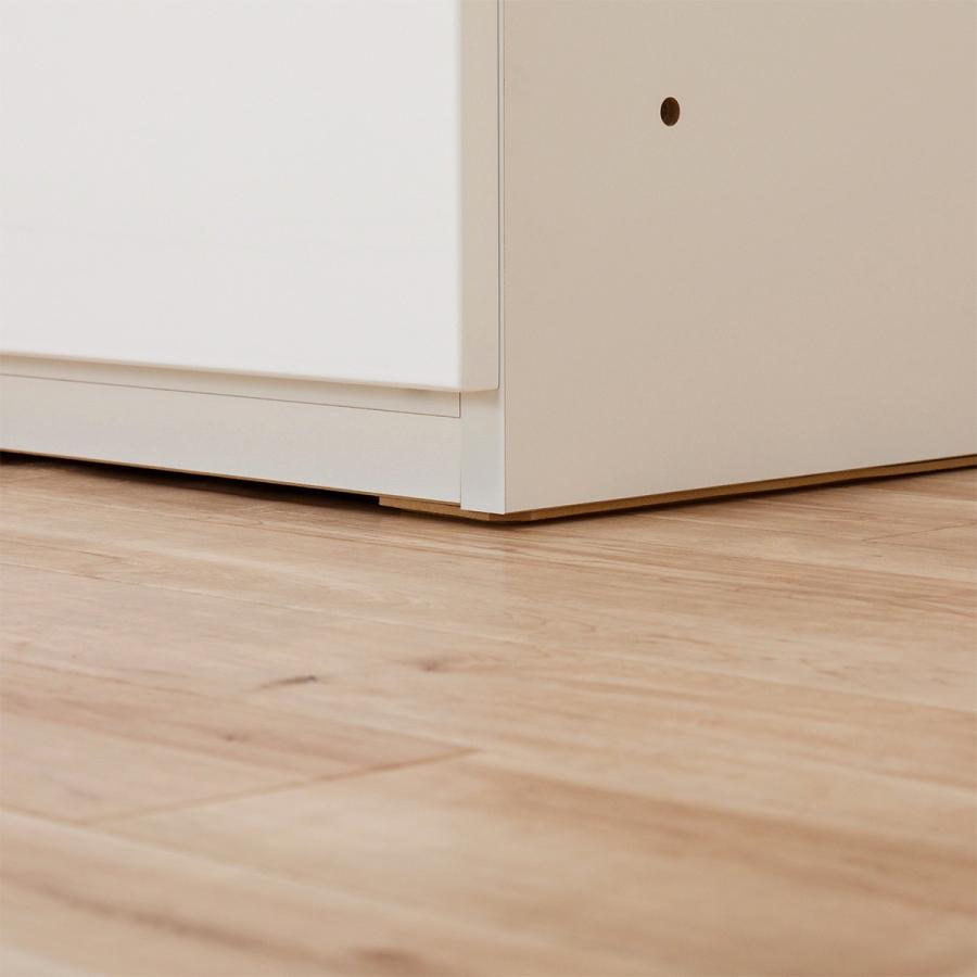 ニトリ ブレザーチェスト上置セット(ポルテD 80BC WH/ポルテD