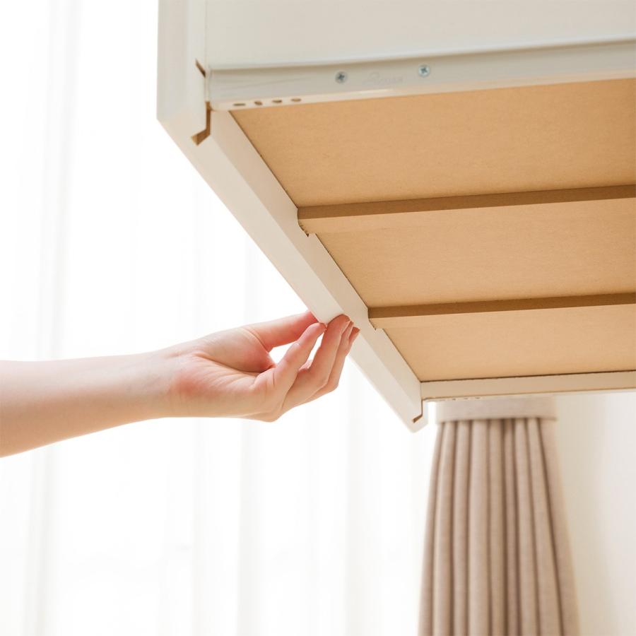 ニトリ（NITORI） ブレザーチェスト上置セット(ポルテD 80BC WH/ポルテ