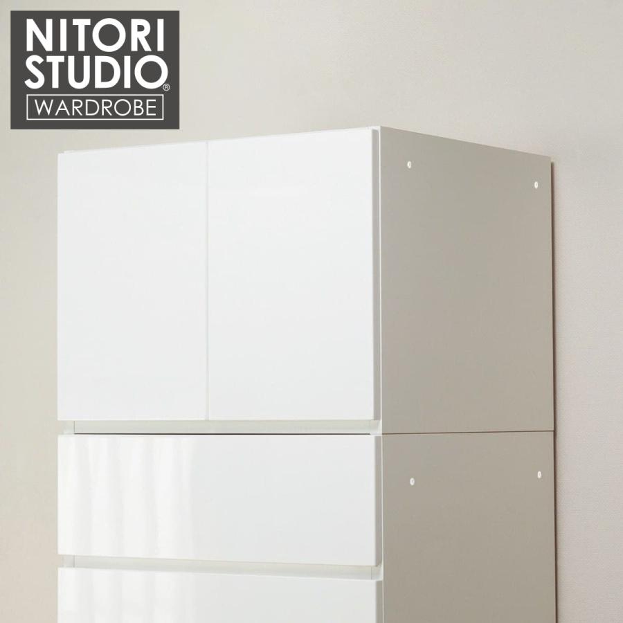 ニトリ 上置き 収納『ポルテ』シリーズ用 (ポルテD 60U WH ニトリ 上置き 収納『ポルテ』シリーズ用 (ポルテD 60U WH