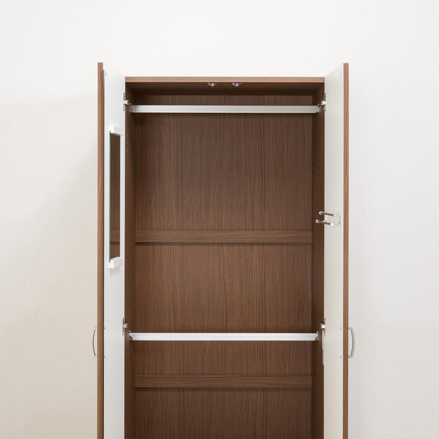 ニトリ（NITORI） ワードローブ上置セット(ポルテT 80WR MBR/ポルテT