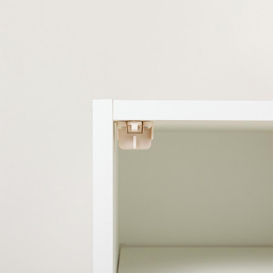 ニトリ ミラーシェルフ上置セット(ポルテT 40MS-R WH/ポルテT