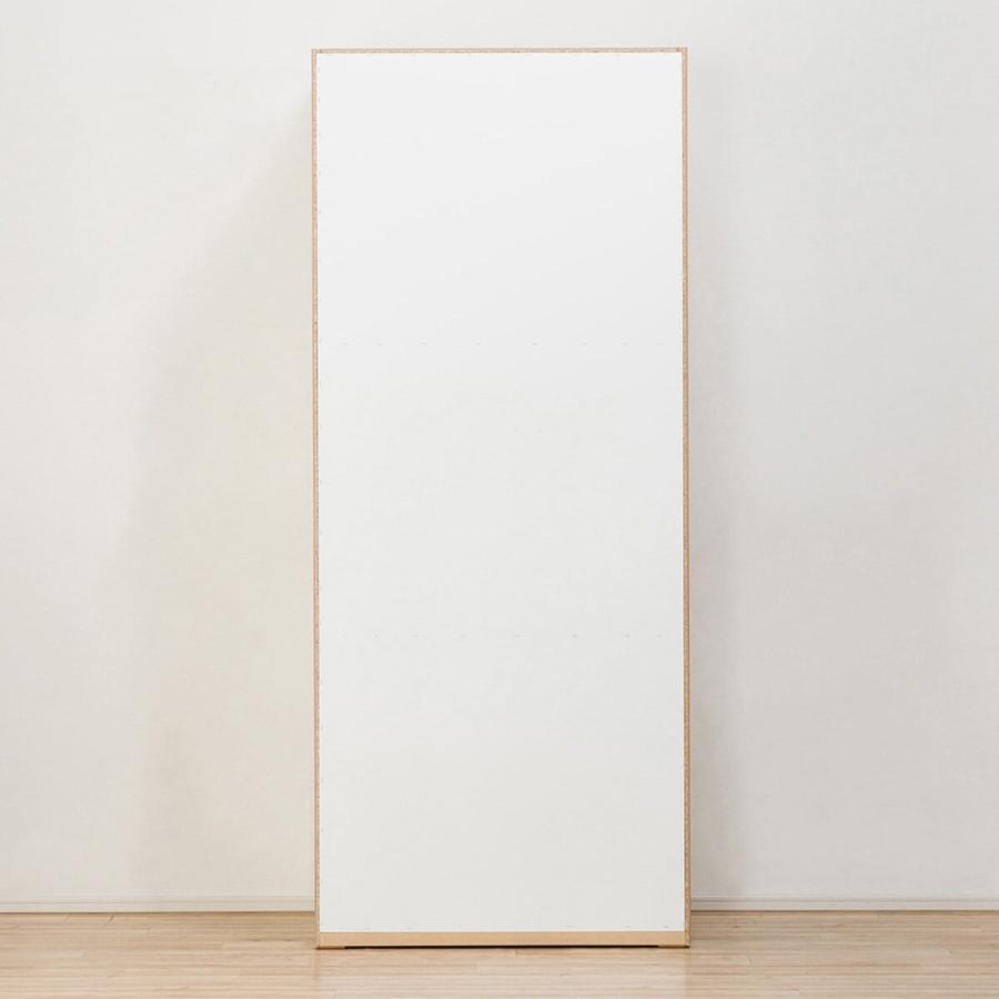 ニトリポルテシリーズ ニトリ ミラーワード上置セット(ポルテT 80MW WH/ポルテT 80U WH